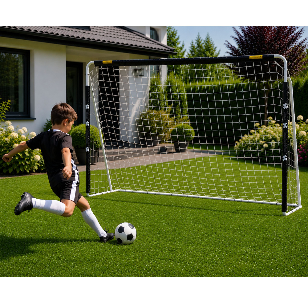 Futbolo vartai 240x150 cm 3