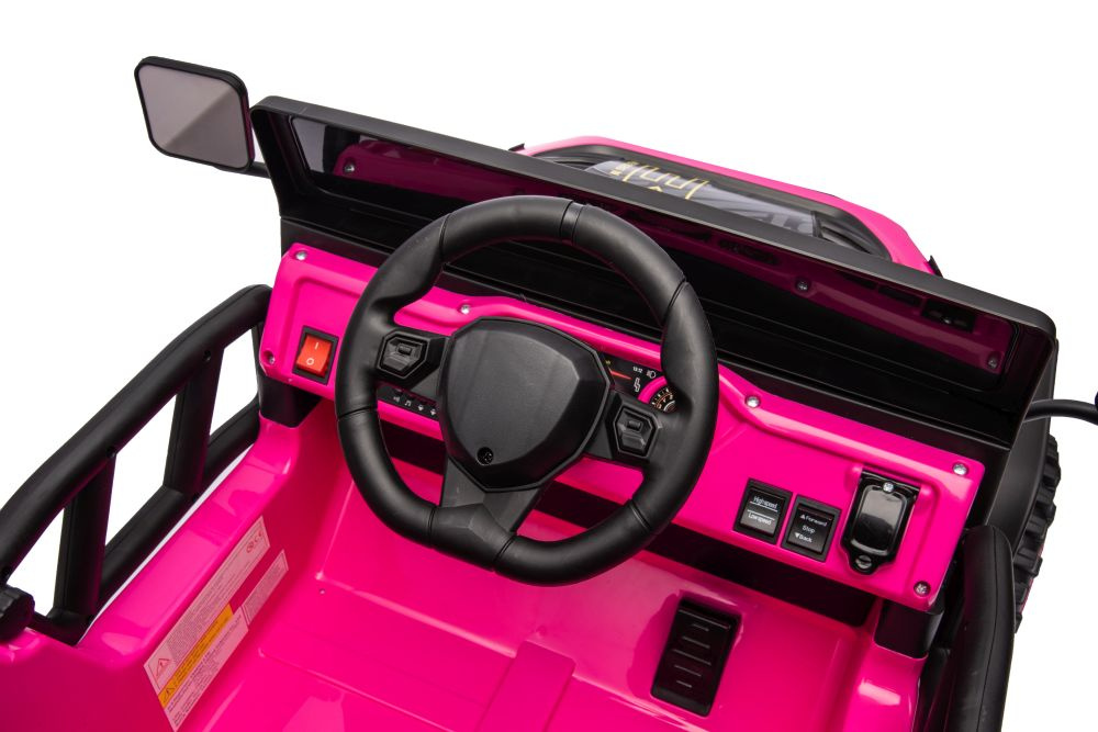 Akumuliatorinis automobilis ysa8813 rožinis 24v