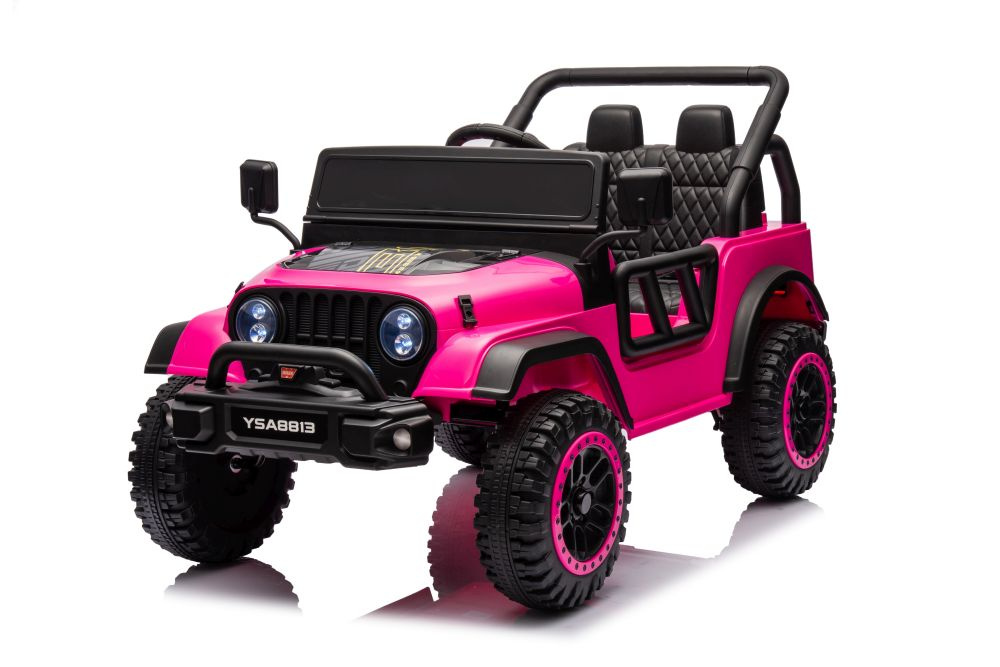 Akumuliatorinis automobilis ysa8813 rožinis 24v