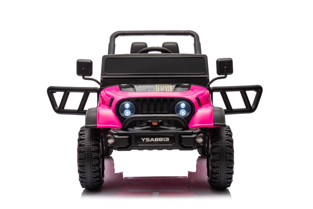 Akumuliatorinis automobilis ysa8813 rožinis 24v