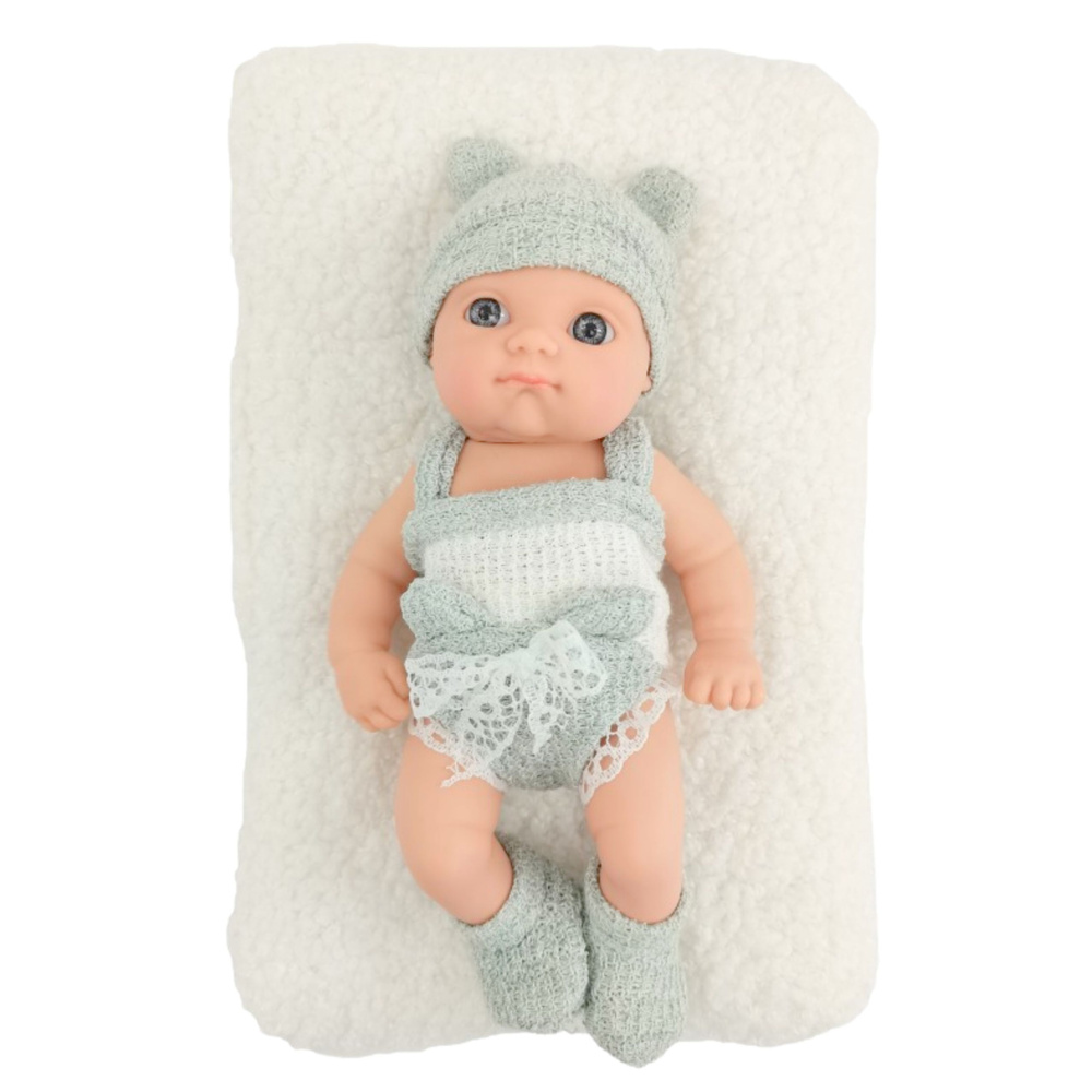 Lėlė kūdikis su antklode 18 cm