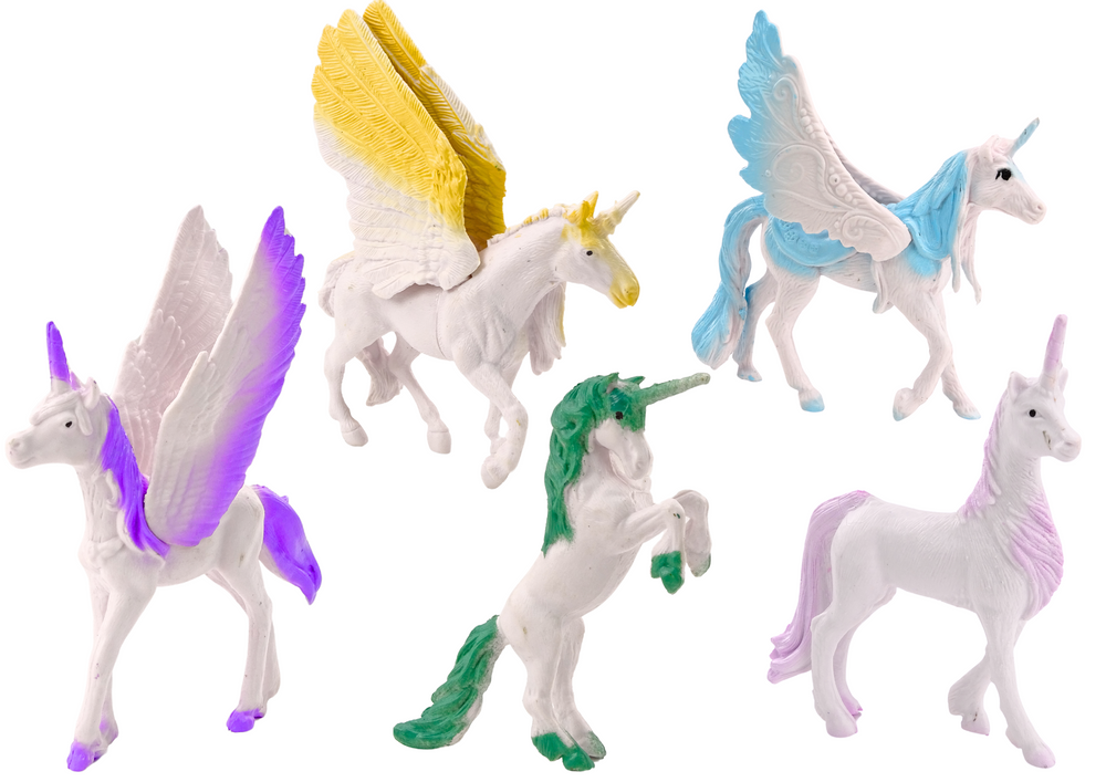 Vienaragio ir pegaso figūrėlių rinkinys, 6 vnt. 1