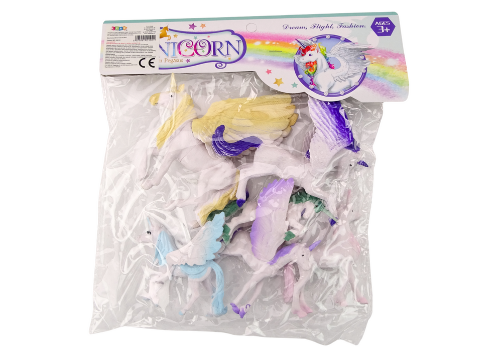 Vienaragio ir pegaso figūrėlių rinkinys, 6 vnt. 2