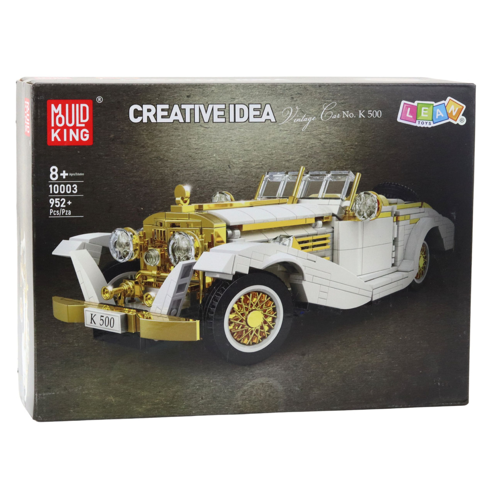 Konstruktorius mudking vintage automobilis k500, 952 det.