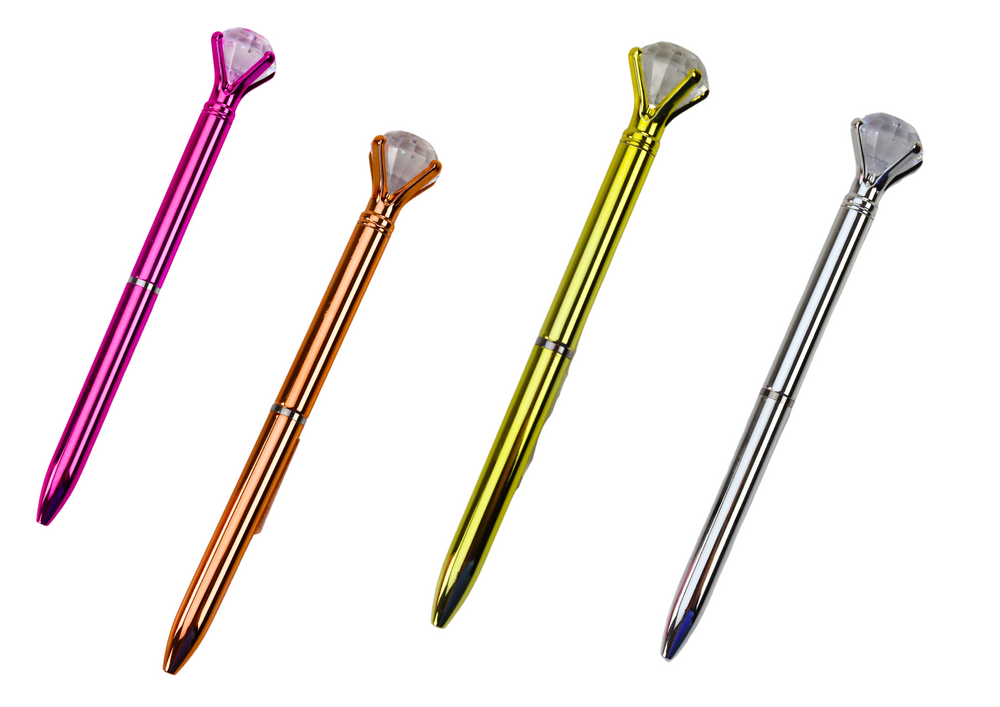 Rašiklis su deimantu ir mėlynu rašalu 0.7mm