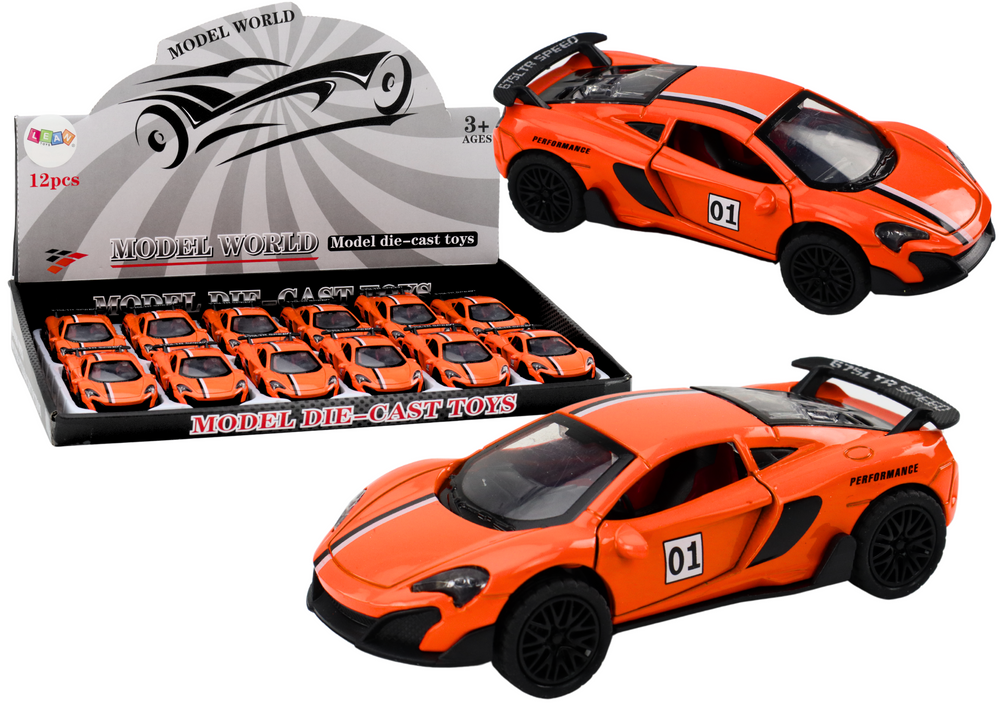 1:32 Mastelio Sportinis Automobilis, Oranžinis