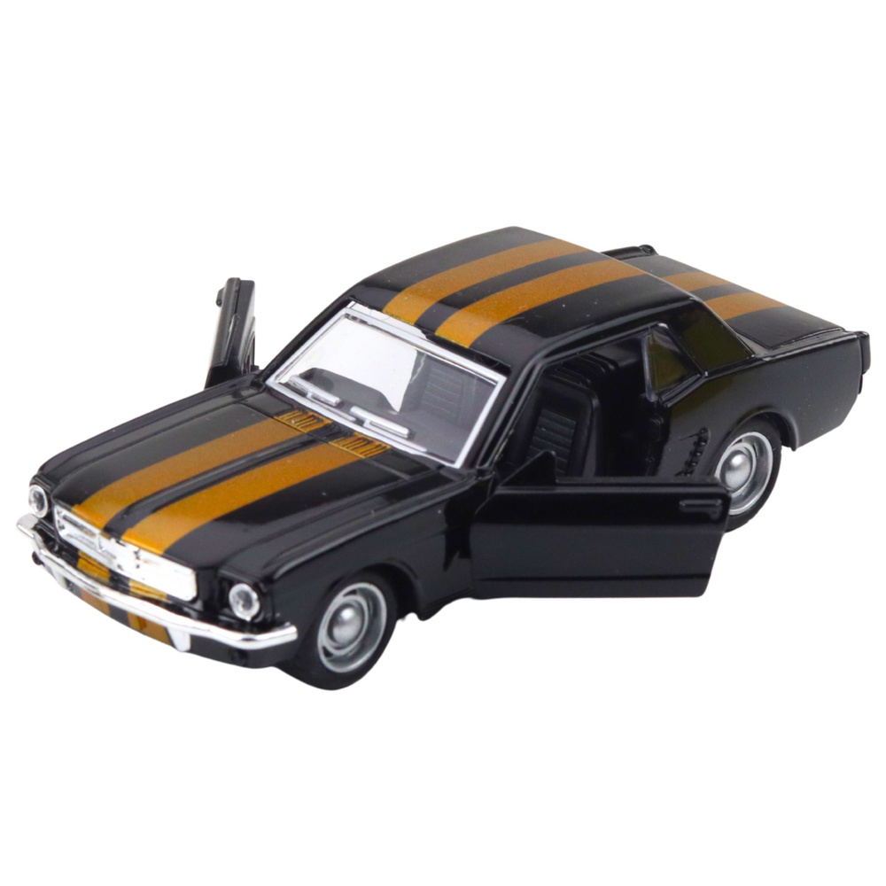 Klasikinis metalinis automobilis su atidaromomis durimis, 1:32 2