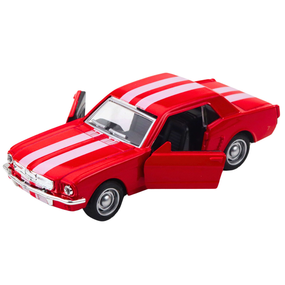 Klasikinis metalinis automobilis su atidaromomis durimis, 1:32 3