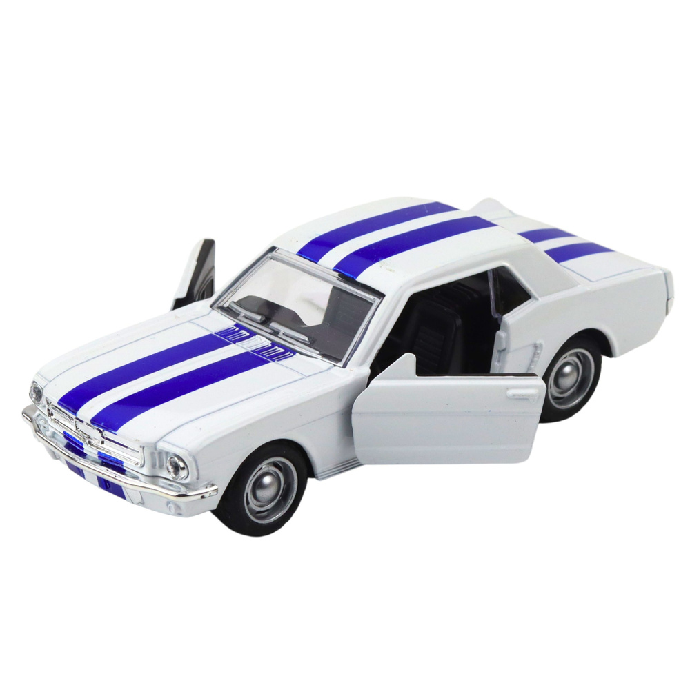 Klasikinis metalinis automobilis su atidaromomis durimis, 1:32 1