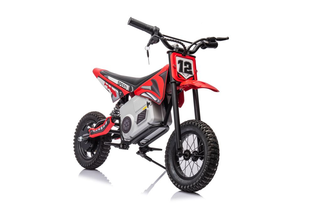 Akumuliatorinis kroso motociklas a9901 raudonas