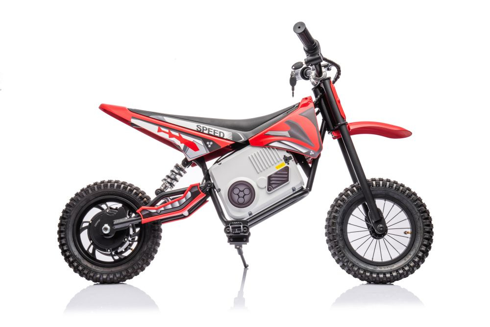 Akumuliatorinis kroso motociklas a9901 raudonas