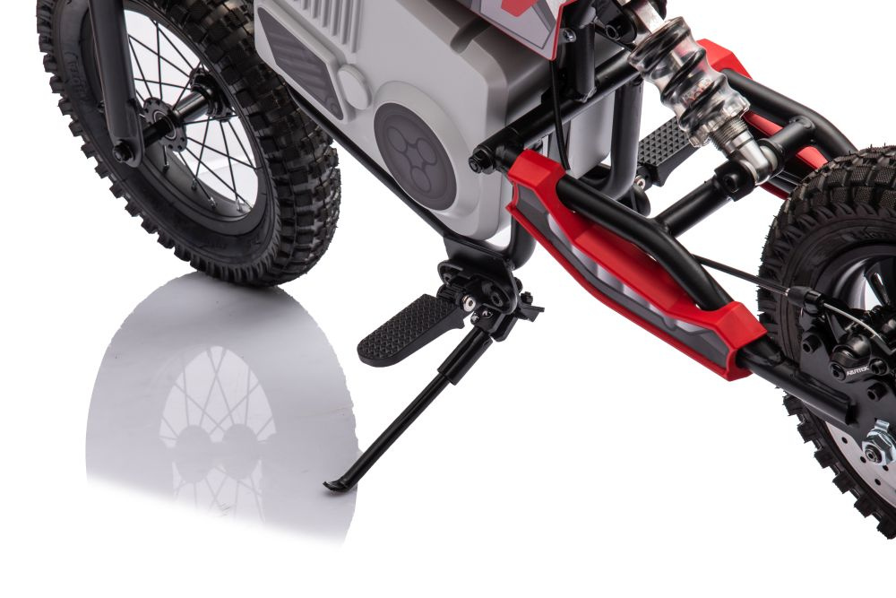 Akumuliatorinis kroso motociklas a9901 raudonas