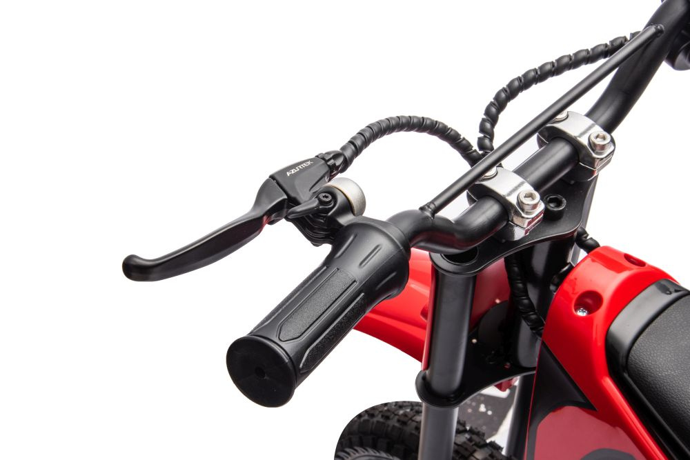 Akumuliatorinis kroso motociklas a9901 raudonas