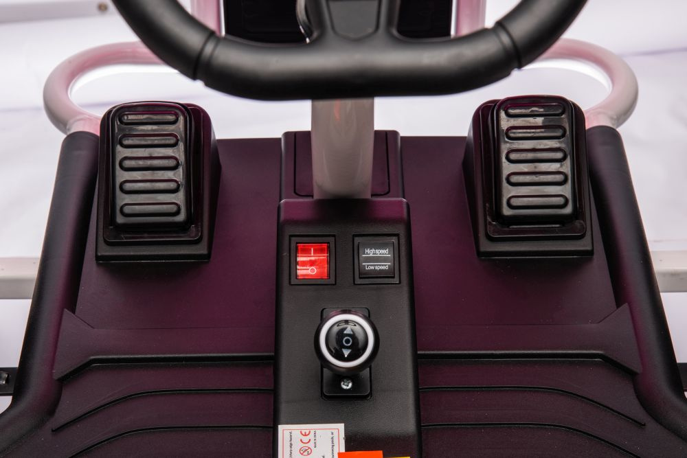 Akumuliatorinis buggy a8812 rožinis 24v