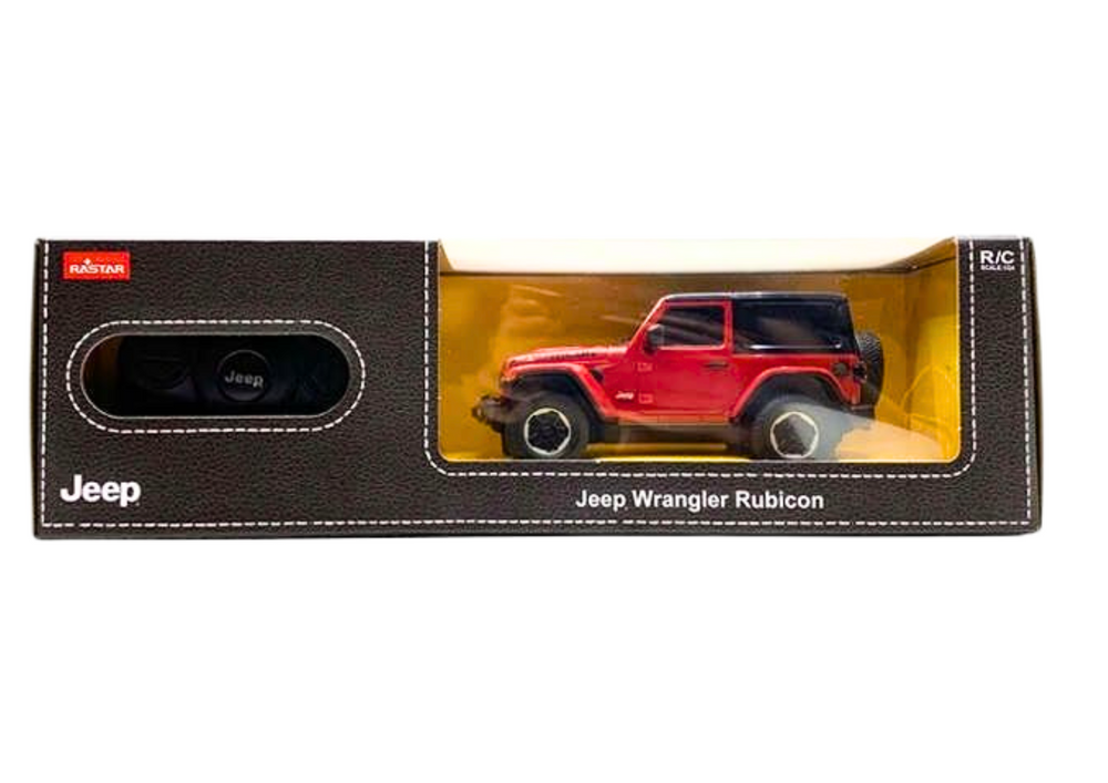 Nuotoliniu būdu valdomas jeep wrangler jl rubicon 1:24 modelis