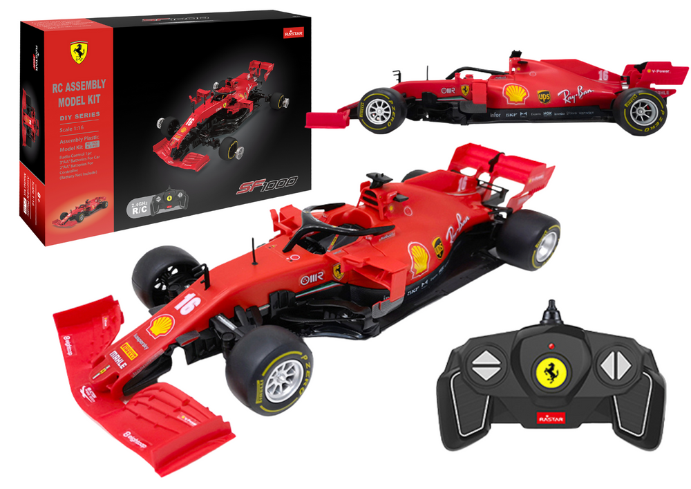 Rastar 1:16 nuotolinio valdymo ferrari sf1000 raudonas bolidas