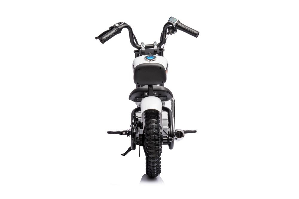Akumuliatorinis motociklas a9902 36v baltas