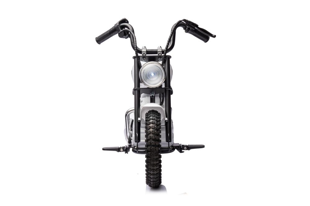 Akumuliatorinis motociklas a9902 36v baltas