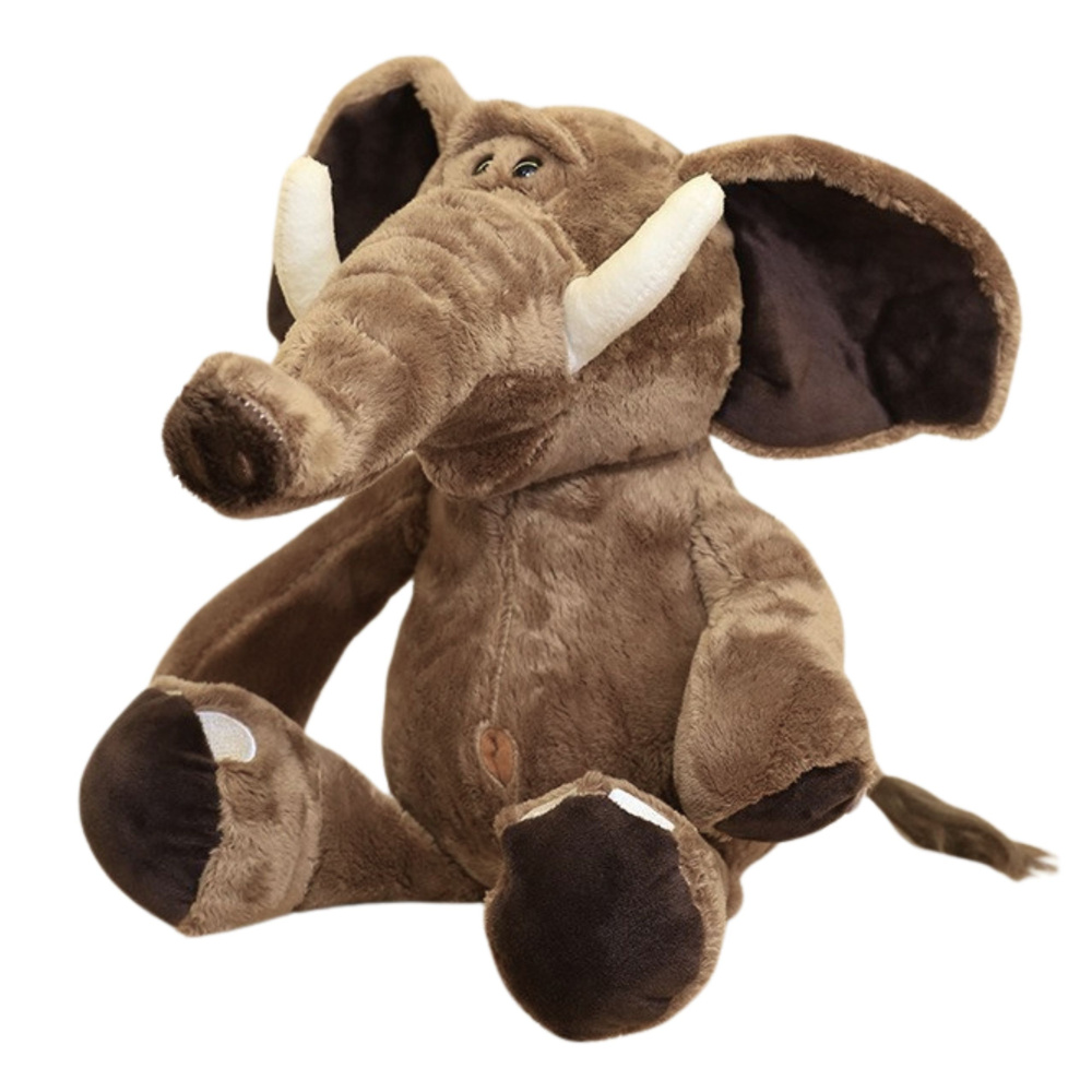 Plušinis dramblys su didelėmis ausimis, 22 cm