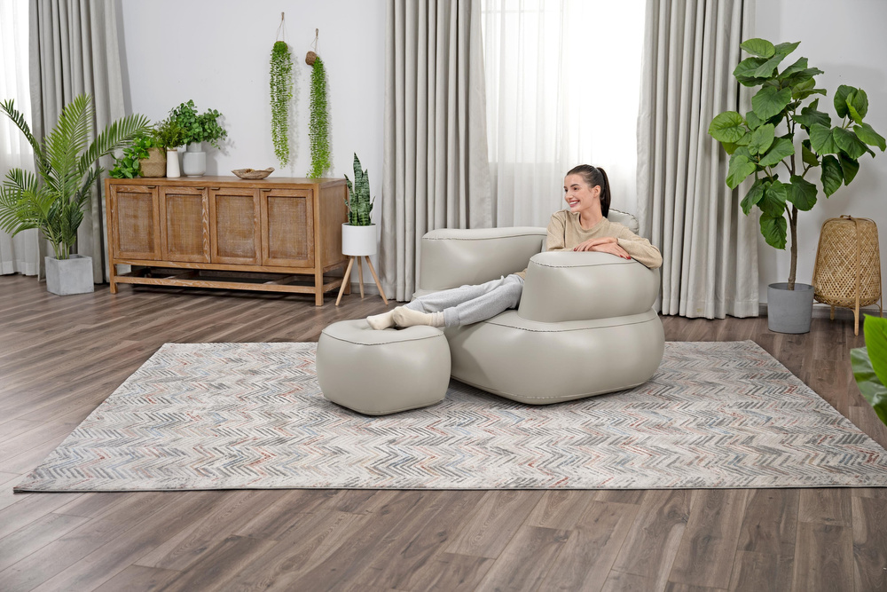 Pripučiamas fotelis bestway 75137, 107x99x80 cm