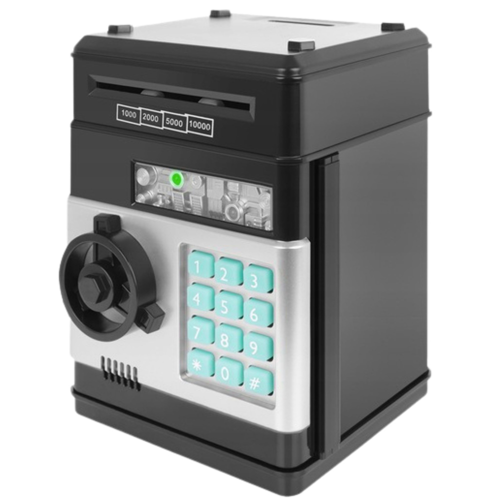 Elektroninė taupyklė vaikams su PIN ir garso efektais