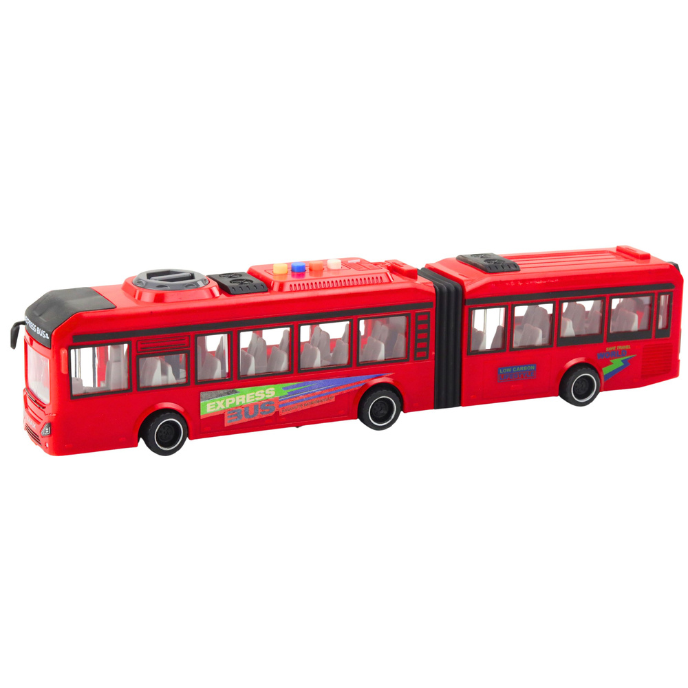 Sąnarinis autobusas 1:16 su šviesomis ir garsais 1
