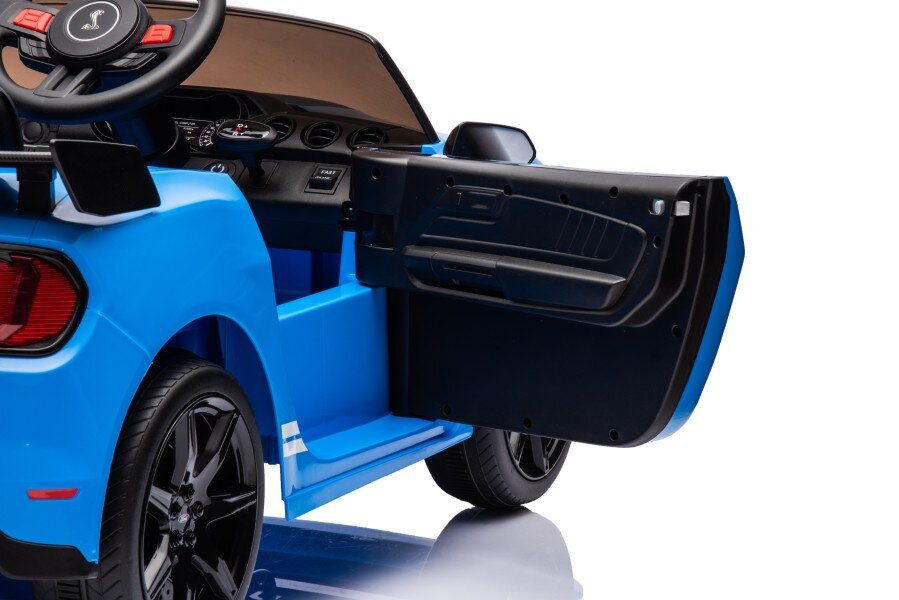 Akumuliatorinis automobilis ford mustang gt500 shelby mėlynas