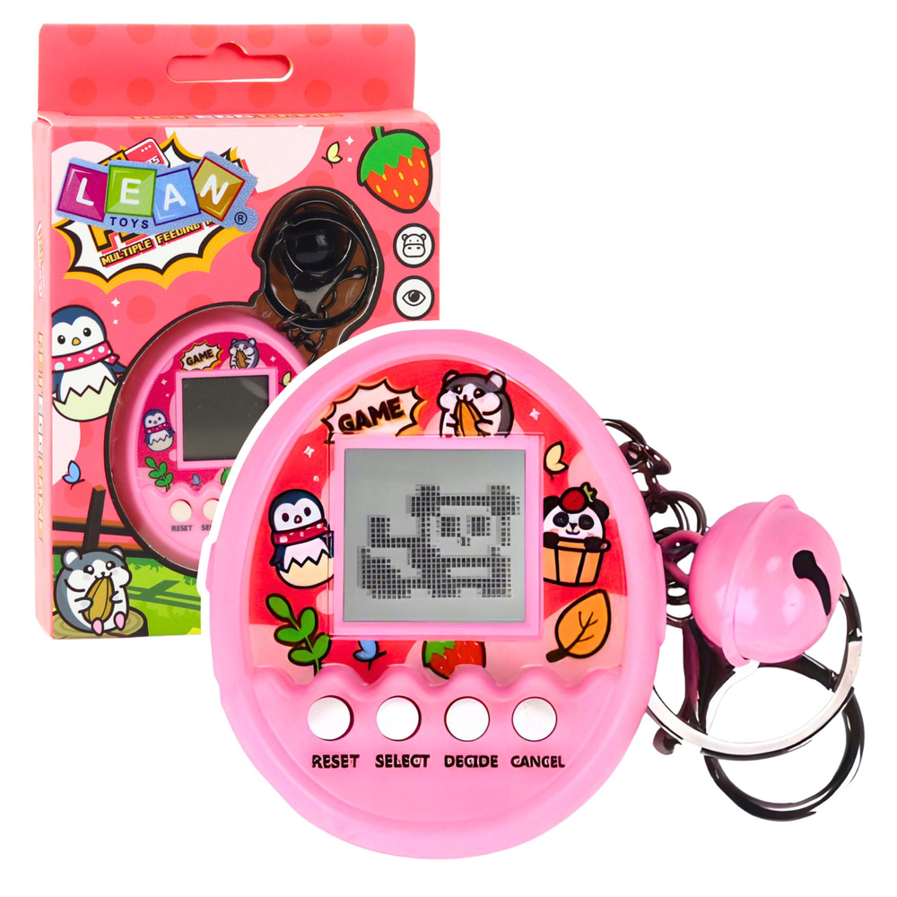 Elektroninis žaidimas tamagotchi pet egg 168-in-1