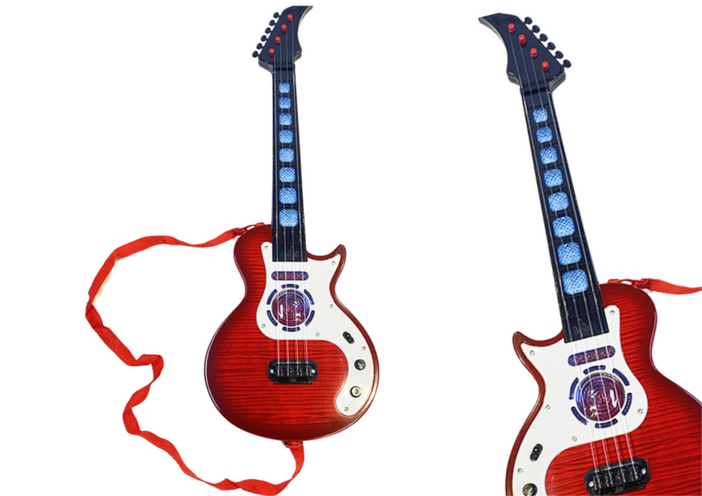 Elektrinė gitara vaikams su šviesos efektais