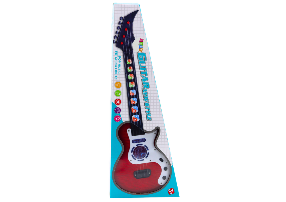 Elektrinė gitara vaikams su šviesos efektais