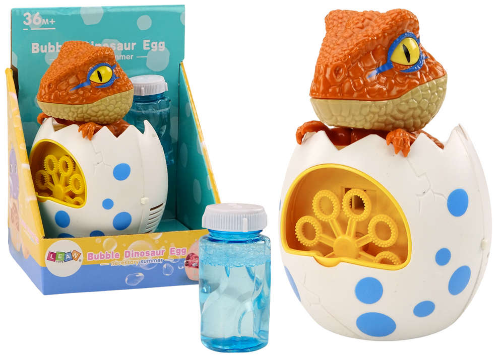 Muilo burbulų mašina dinosaur bubble machine lean toys