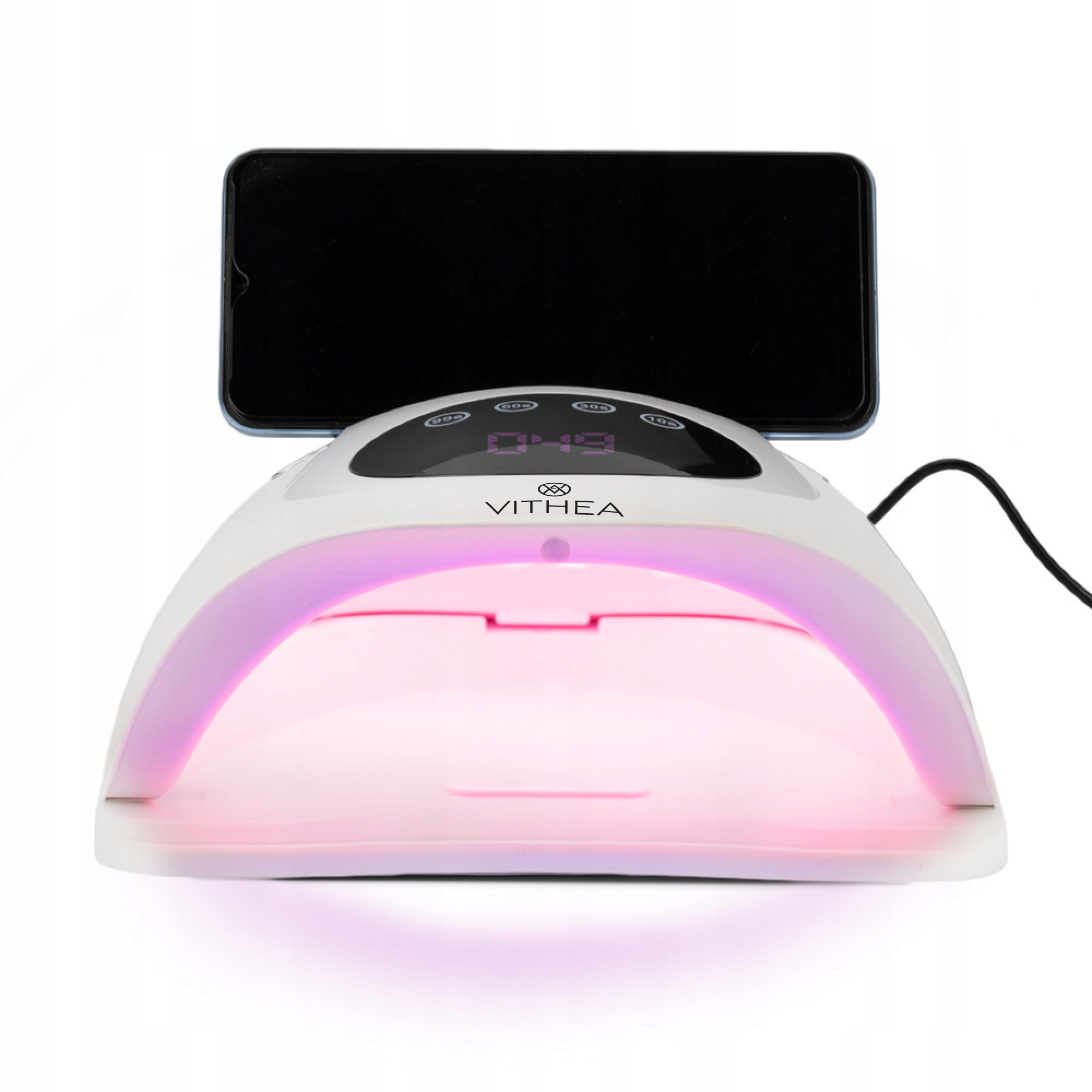 Vithea x17 max 258w uv/led nagų lempa balta
