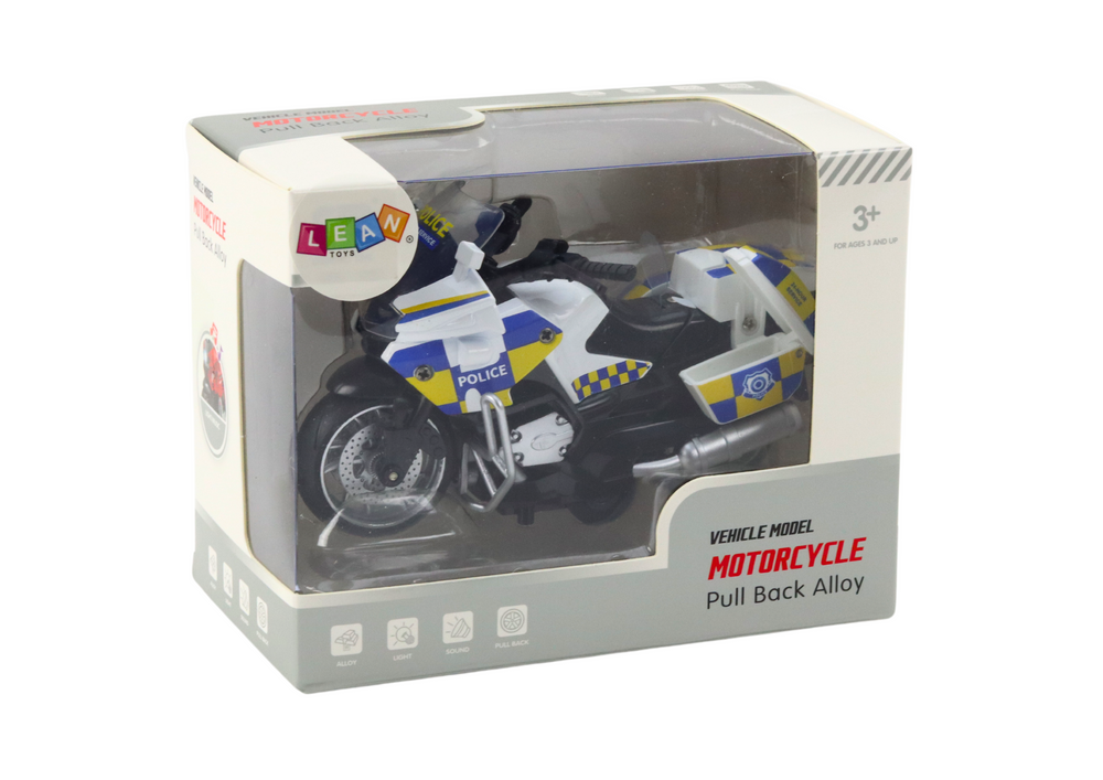 Policijos motociklas su trinties pavarą