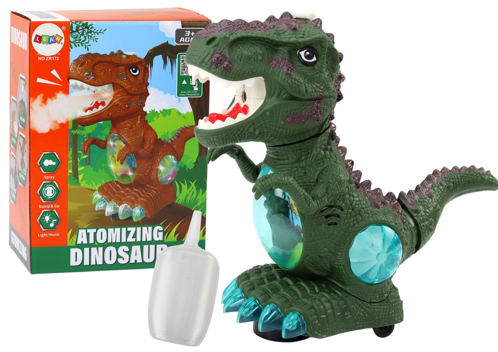Šokantis žaislinis dinozauras lean toys