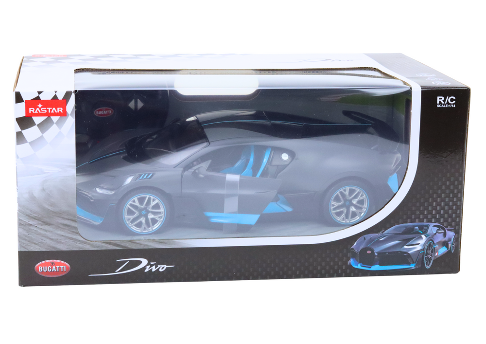 Nuotolinio valdymo sportinis automobilis bugatti divo 1:14