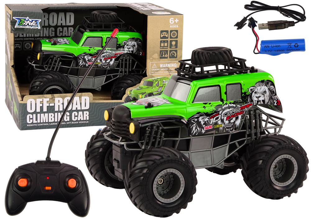 Nuotoliniu Būdu Valdomas Automobilis 1:16 Green
