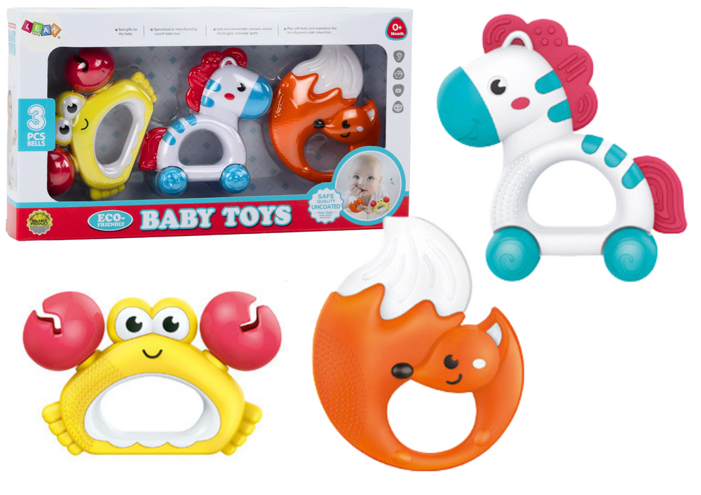 Barškučių rinkinys Lean Toys