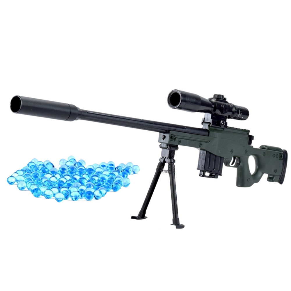Snaiperio šautuvo replika AWM vandens gelio kulkų 80 cm