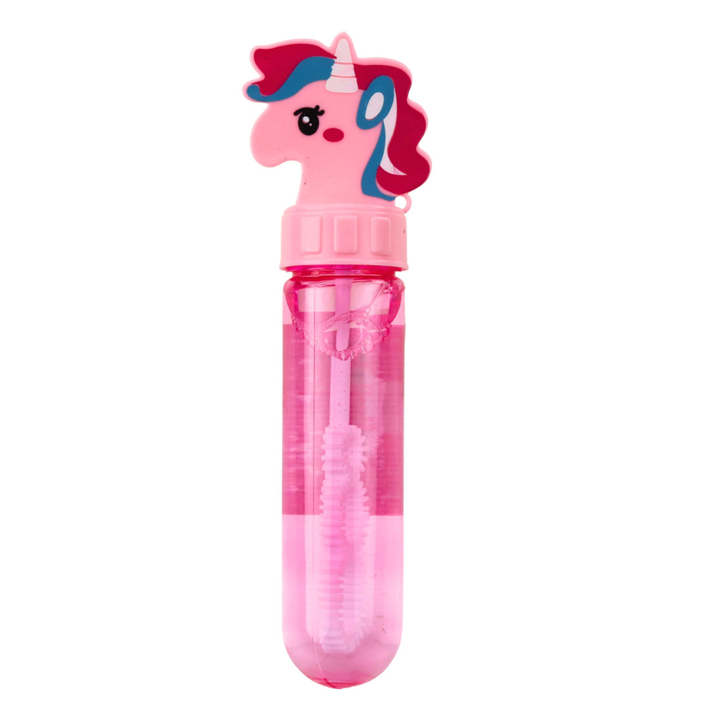 Muilo burbulai vienaragio formos, 3 skylutės, 13.5 cm, 30 ml