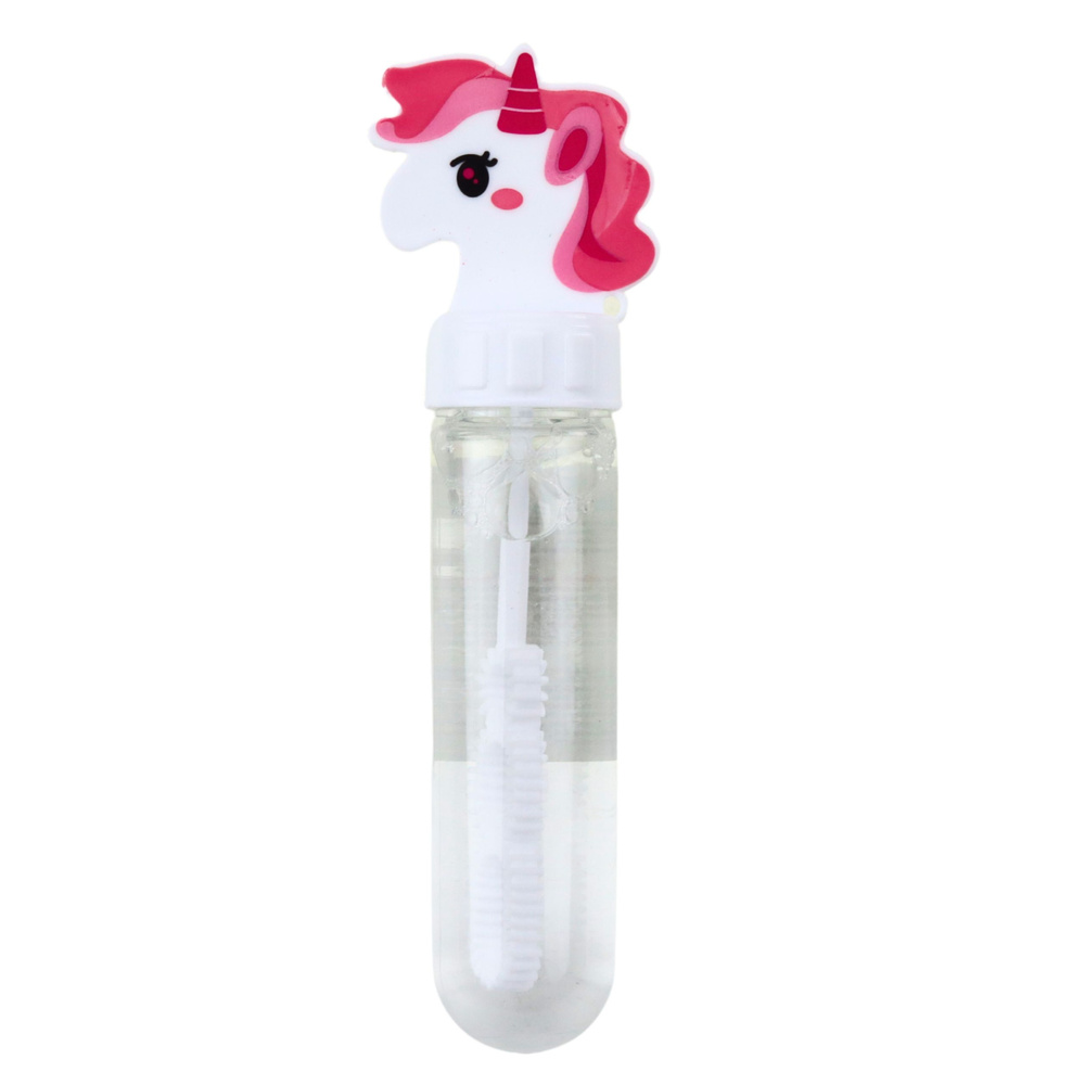 Muilo burbulai vienaragio formos, 3 skylutės, 13.5 cm, 30 ml