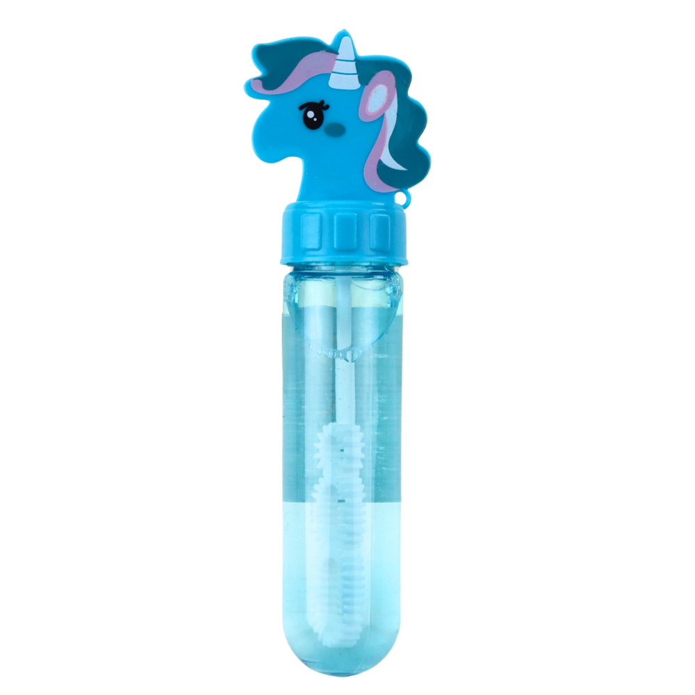 Muilo burbulai vienaragio formos, 3 skylutės, 13.5 cm, 30 ml