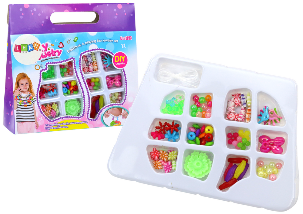 Kūrybinis karoliukų rinkinys papuošalams kurti