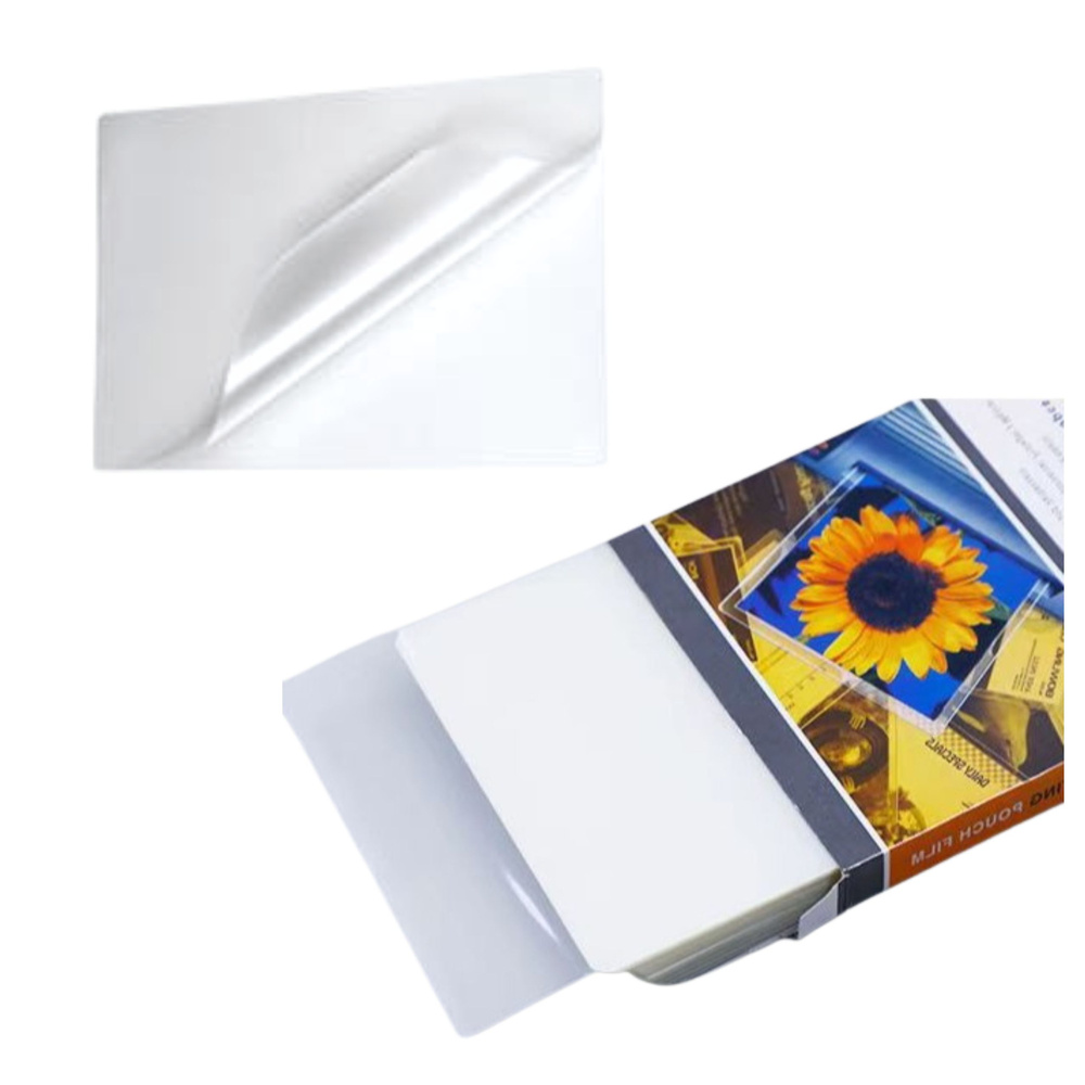 Blizgi laminavimo plėvelė dqa 216x303 mm 100 mikronų, 100 vnt.