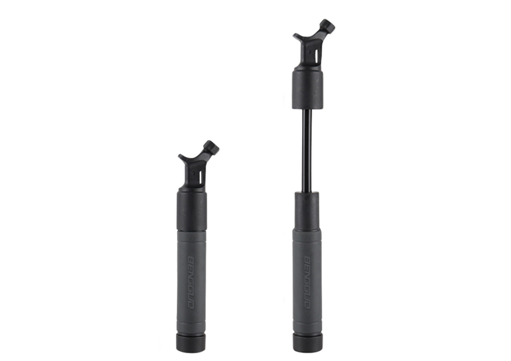 Universali rankinė pompa kamuoliams ir čiužiniams, 21 cm