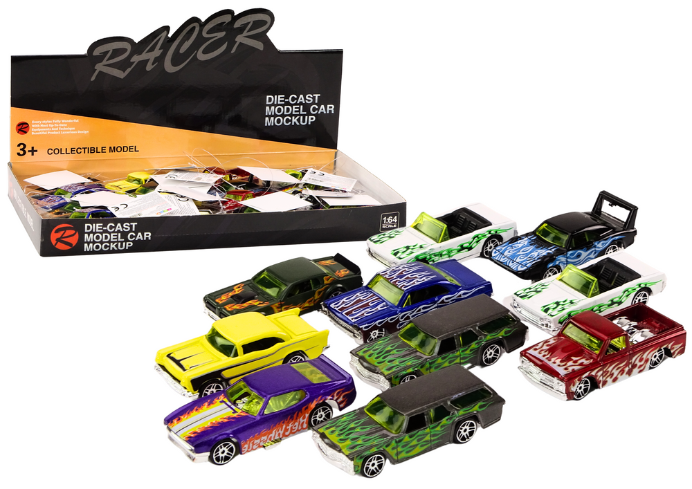 Metalinis lenktyninis automobilis 1:64