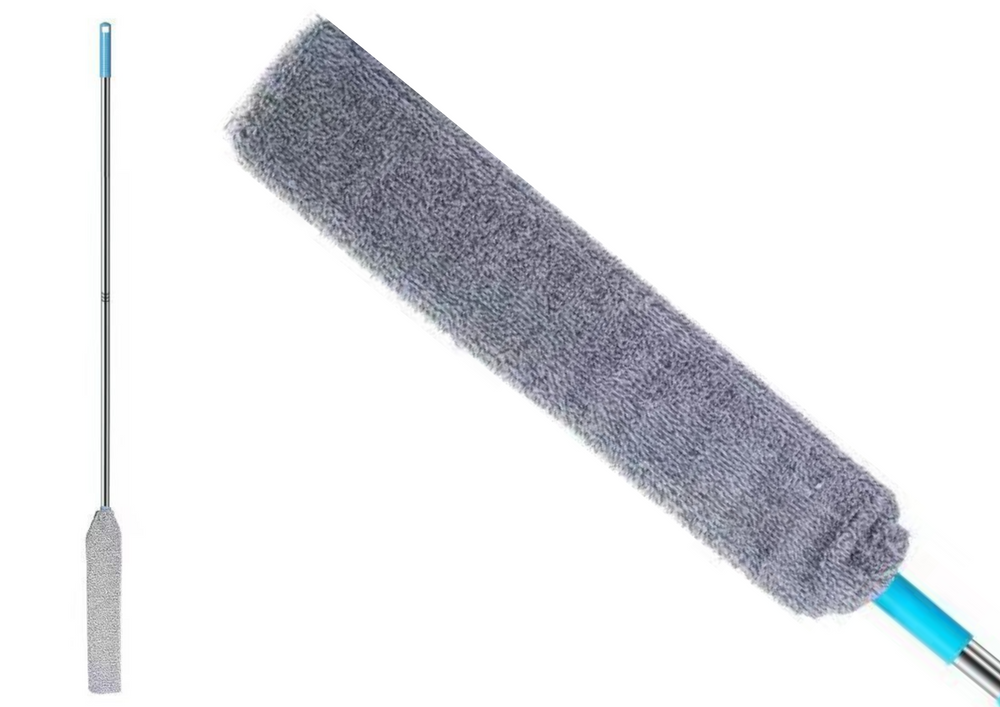 Teleskopinė mikropluošto dulkių šluotelė 92-128 cm