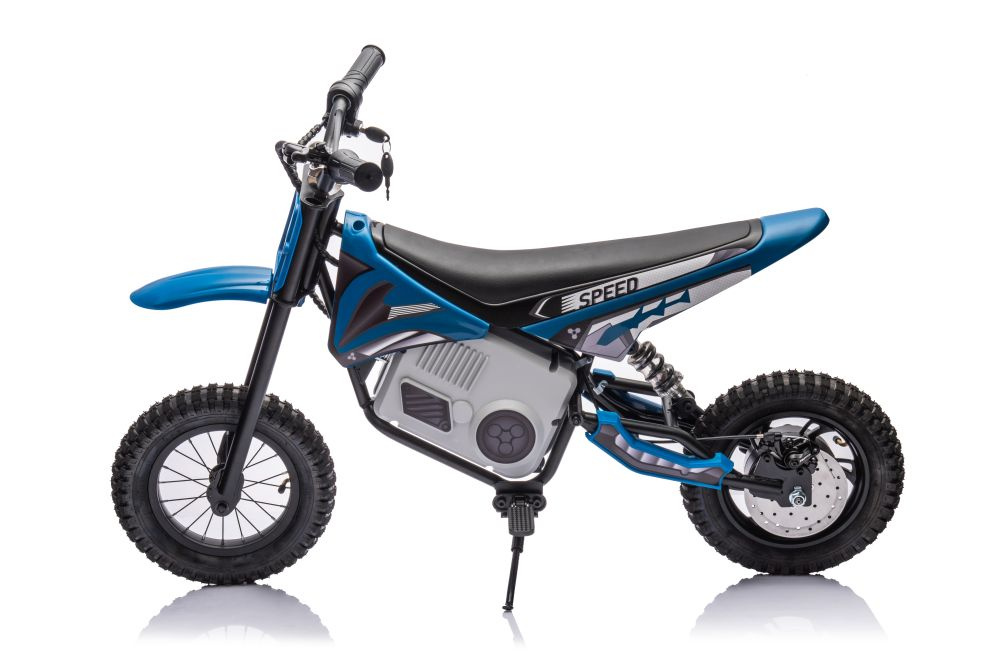 Akumuliatorinis kroso motociklas vaikams a9901 mėlynas