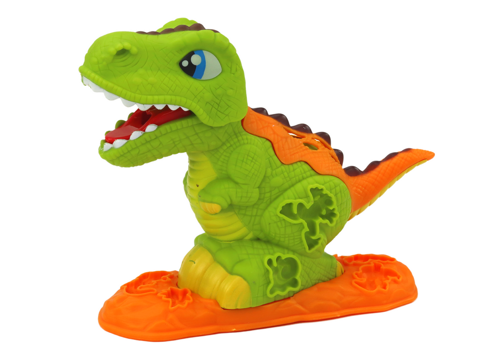 Dinozaurų plastilino rinkinys su 6 spalvomis ir formelėmis 1
