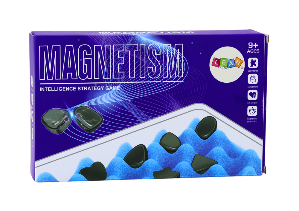 Strateginis stalo žaidimas su magnetiniais akmenimis