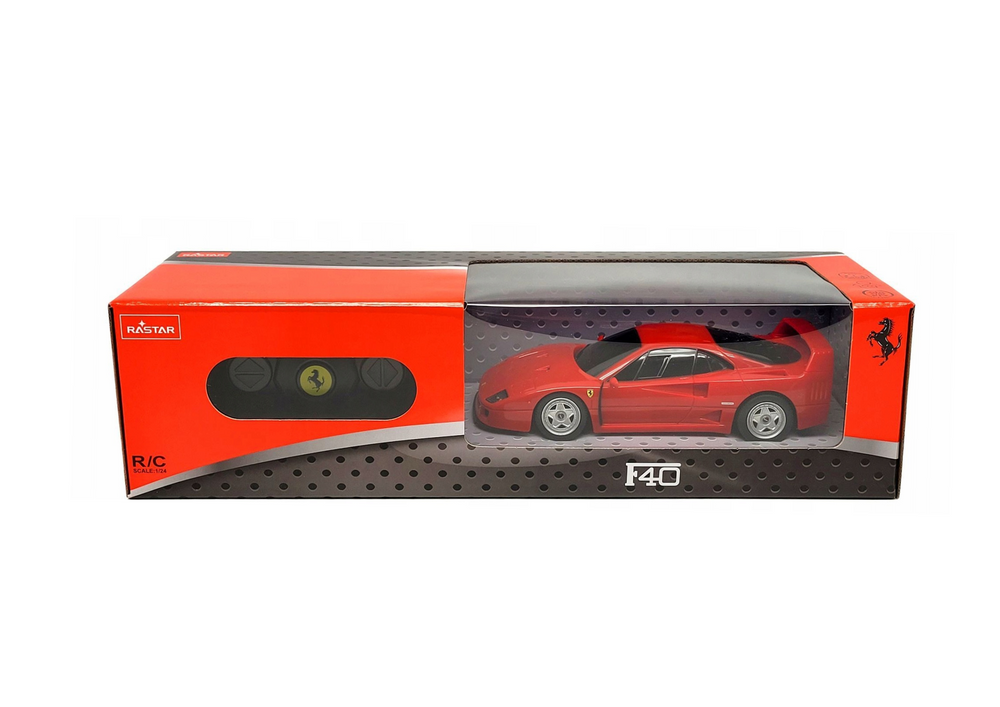 Nuotoliniu būdu valdomas ferrari f40 modelis 1:24